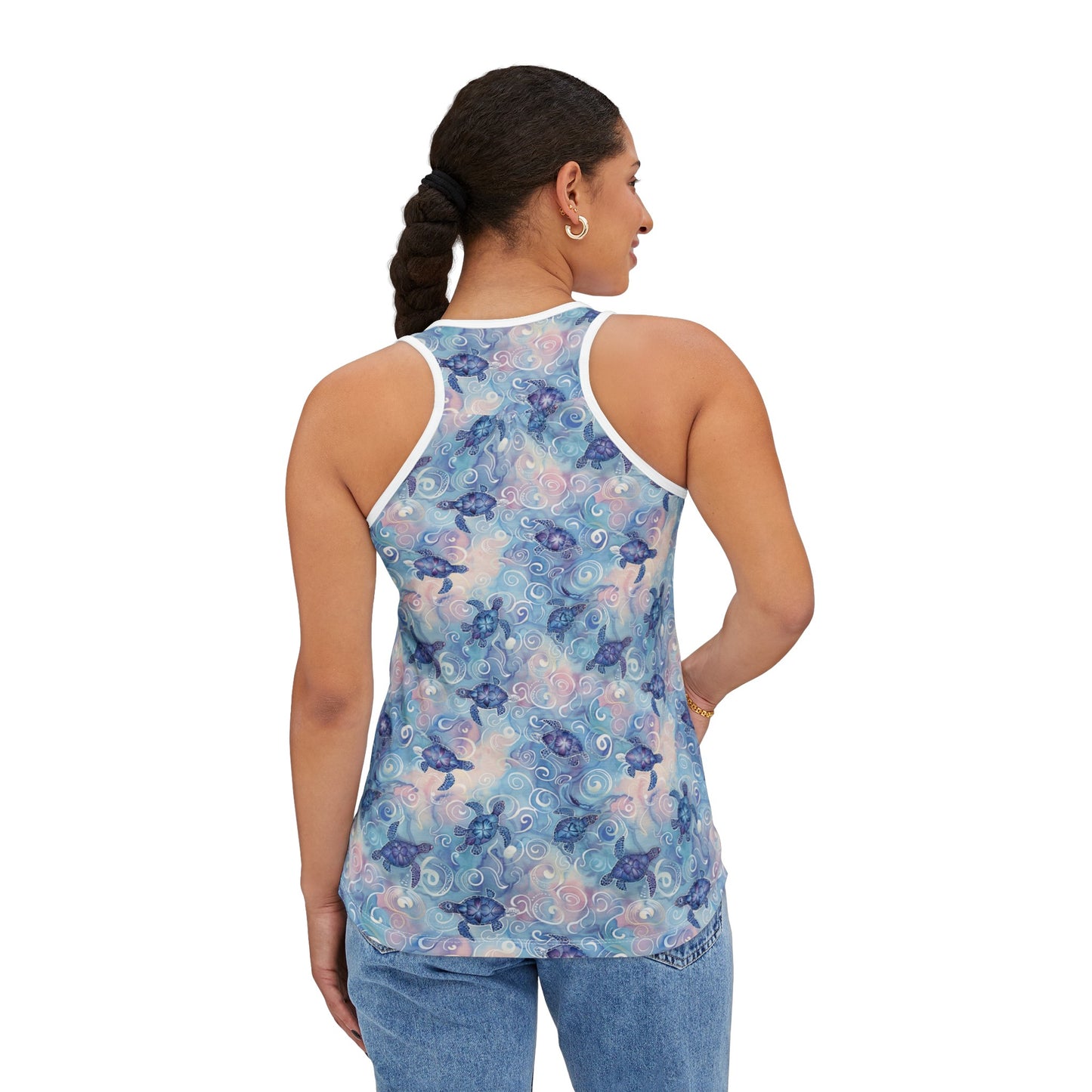 Turtle Swirls Women's Tank Top