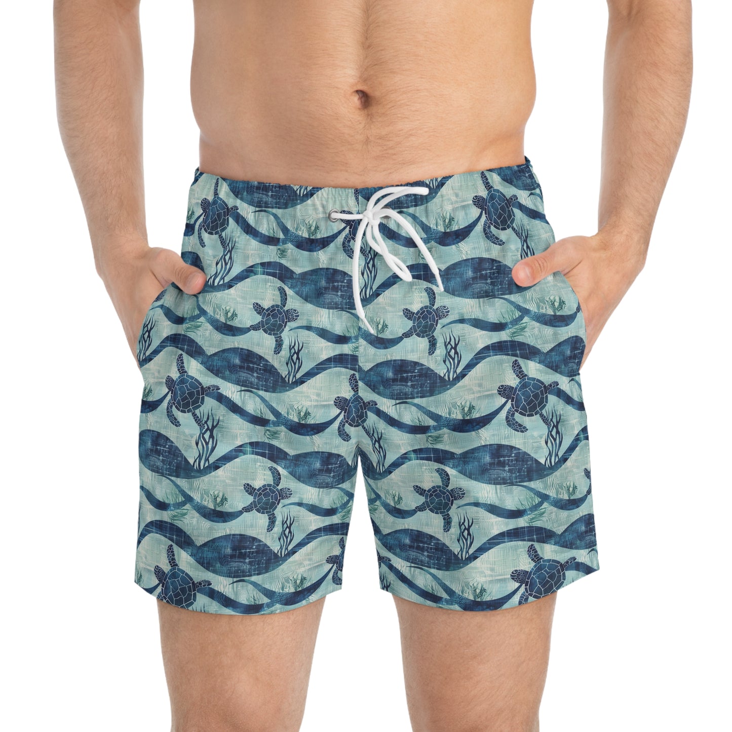 Ocean Currents Swim Trunks