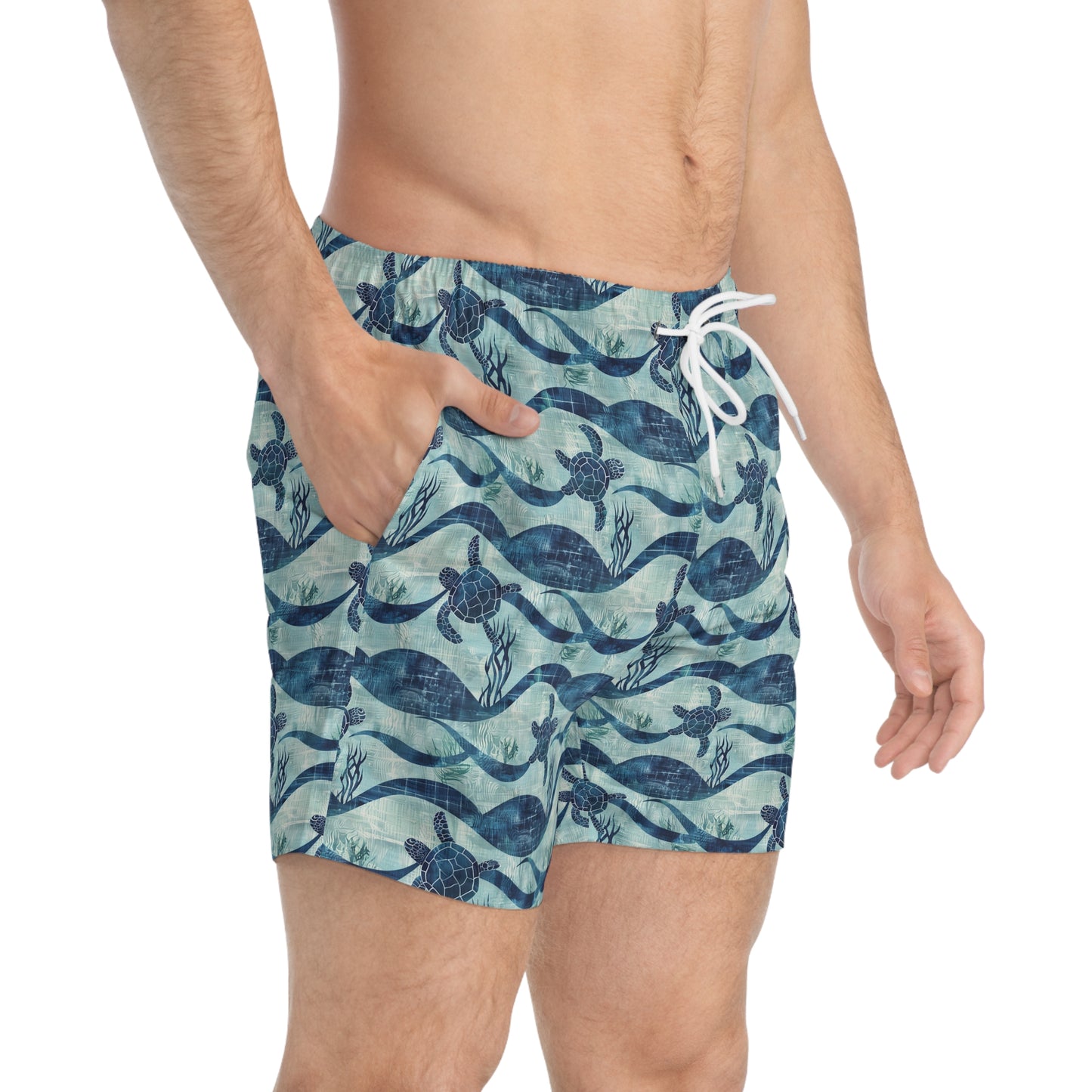 Ocean Currents Swim Trunks