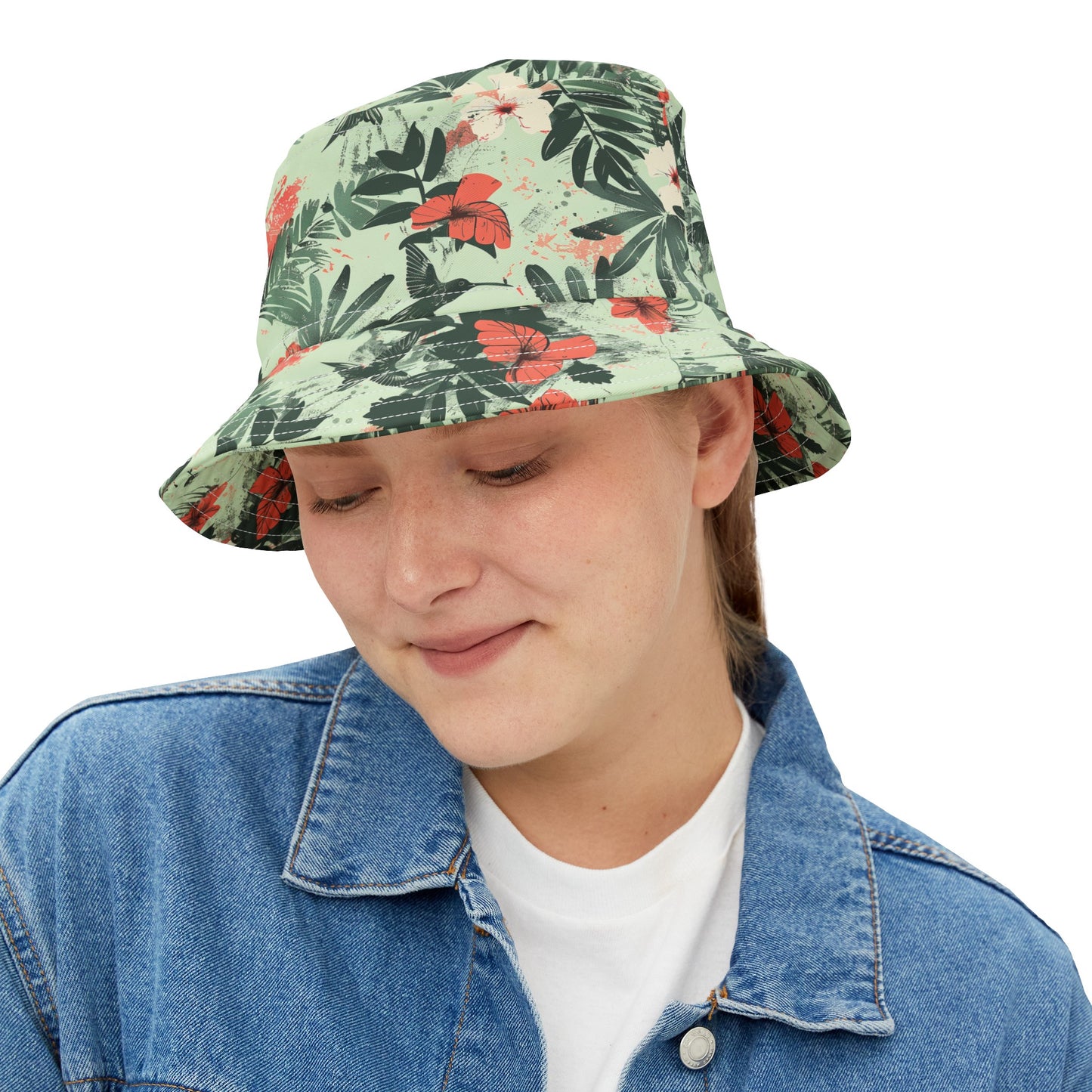 Tropical Flutter Bucket Hat (AOP)