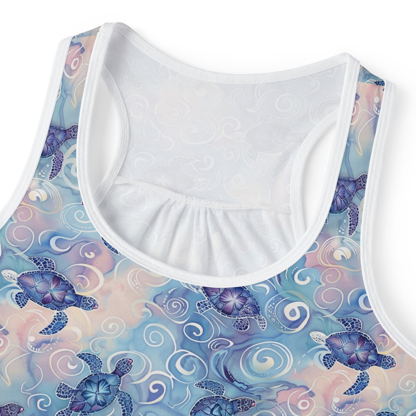 Turtle Swirls Women's Tank Top