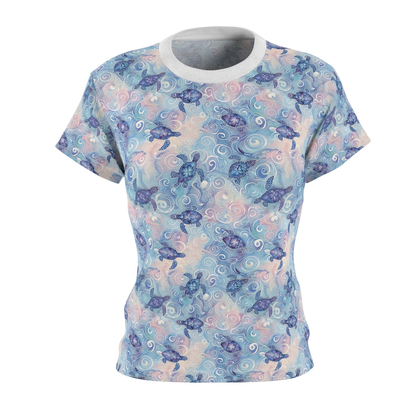 Turtle Swirls Women's Cut & Sew Tee