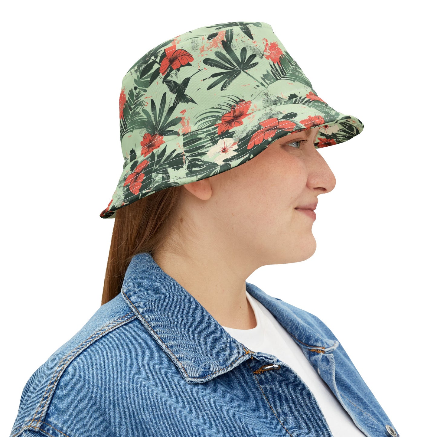 Tropical Flutter Bucket Hat (AOP)